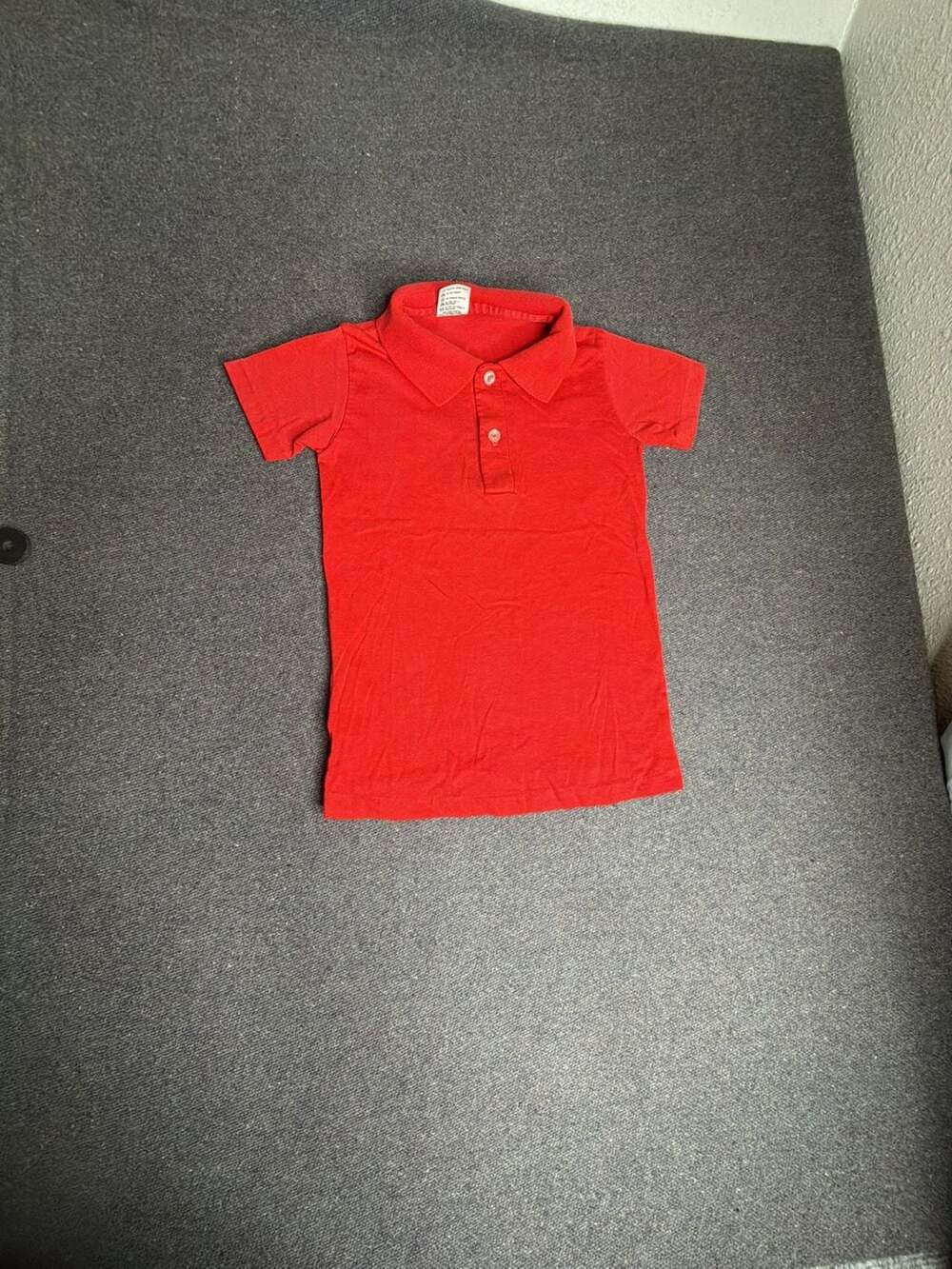 Casual Knits by Stedman Polo Shirt Size Small (6-8) Red